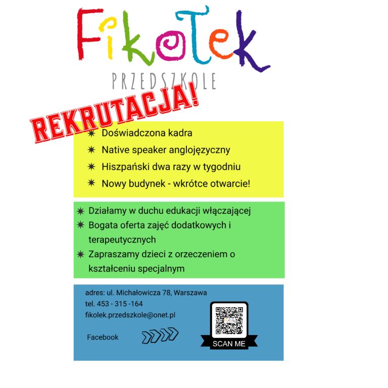 Przedszkole fikołek